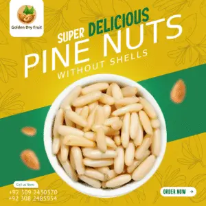 Golden Dry Fruit pine nuts without shell – chihle hoi fresh chilghozay for online delivery in Pakistan