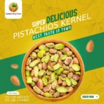 Gold Class Pistachios Kernel by Golden Dry Fruit – shelled pista for healthy snacking, rich taste, and premium freshness in Pakistan.