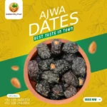 Premium Ajwa Dates Gold Class by Golden Dry Fruit – Fresh, high-quality Ajwa Khajoor with health benefits and fast delivery in Pakistan.