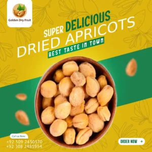 Golden Dry Fruit Dried Apricots Silver Class – Soft, Sun-Dried Khubani with Natural Sweetness and Fresh Taste in Pakistan