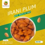 Premium Irani Plum (Irani Aloo Bukhara) by Golden Dry Fruit – Naturally dried, tangy-sweet flavor, perfect for digestion and immunity.