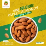 Paplet Almonds by Golden Dry Fruit – Fresh, Healthy Paplet Badam for Snacking and Cooking in Pakistan
