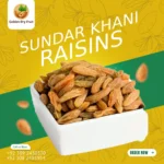 Sundar Khani Raisins Silver Class by Golden Dry Fruit – Sweet, Healthy Kishmish for Snacking & Cooking in Pakistan