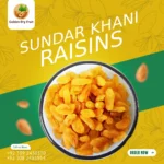 Golden Dry Fruit Sundar Khani Raisins Platinum Class – Fresh, Seedless Kishmish for Snacking and Cooking in Pakistan