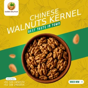 Premium Chinese Walnuts Kernel (Akhrot Giri) by Golden Dry Fruit – fresh, healthy, and rich in nutrients