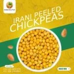 Golden Dry Fruit Irani shelled roasted chickpeas – premium quality, healthy and crunchy chholay for daily snacking in Pakistan.